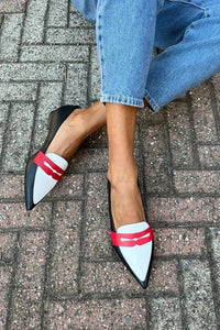 Lena™ | Two-Tone Pointed Comfort Slippers for Her