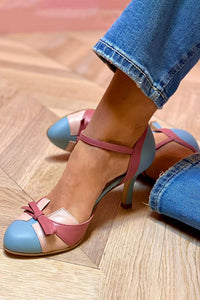 The Demi – Bow Detail Ankle Strap Heels
