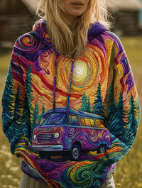 Juniper Vintage Patchwork Hoodie