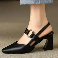 The Vera Zala – Cushioned Slingback Heels
