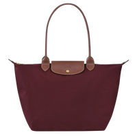 Le Pliage Large Tote - Burgundy