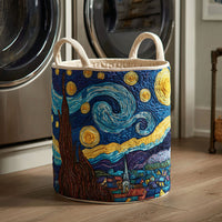 Starry Night Laundry Basket - 2