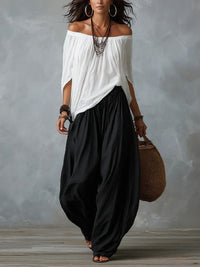 Camila - Effortless Off-Shoulder Two-Piece Set