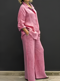 Lauren Linen Shirt Suit