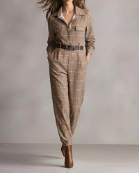 MARGOT | Checkered Jumpsuit