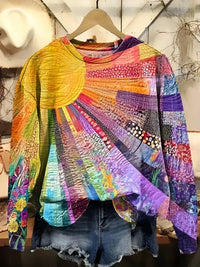 Aurora Sunray Knit Sweater