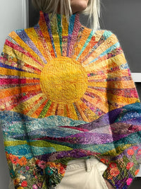 Saffron Turtleneck Sweater