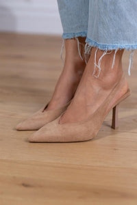 Marlena™ | Nude Low Heels for Her